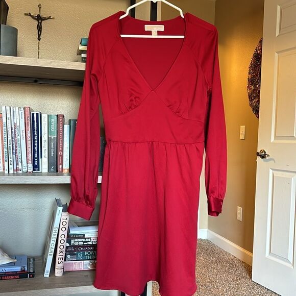 Michael Kors red mini dress, size S. - Picture 2 of 6